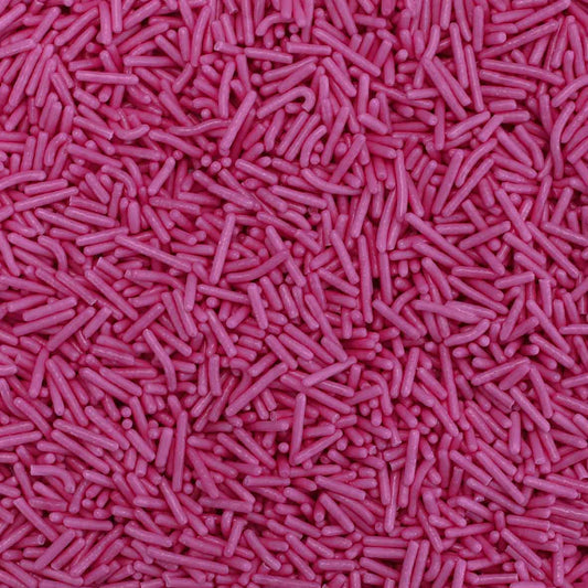Hot Pink Jimmies Sprinkles