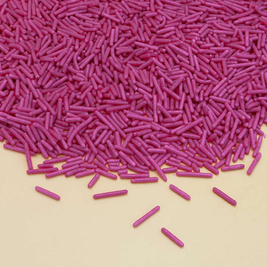 Hot Pink Jimmies Sprinkles