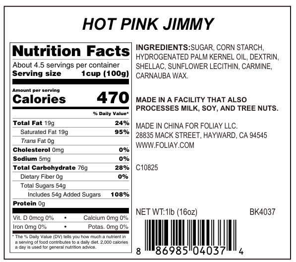 Hot Pink Jimmies Sprinkles