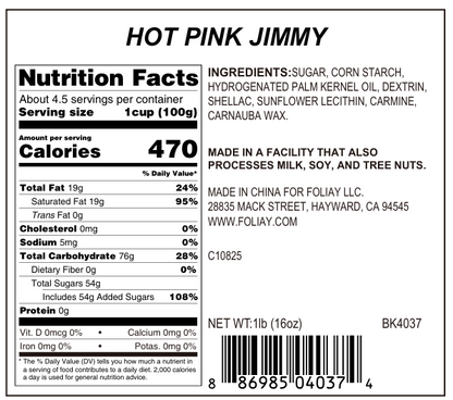 Hot Pink Jimmies Sprinkles