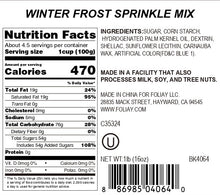 Load image into Gallery viewer, Winter Frost Jimmies Mix
