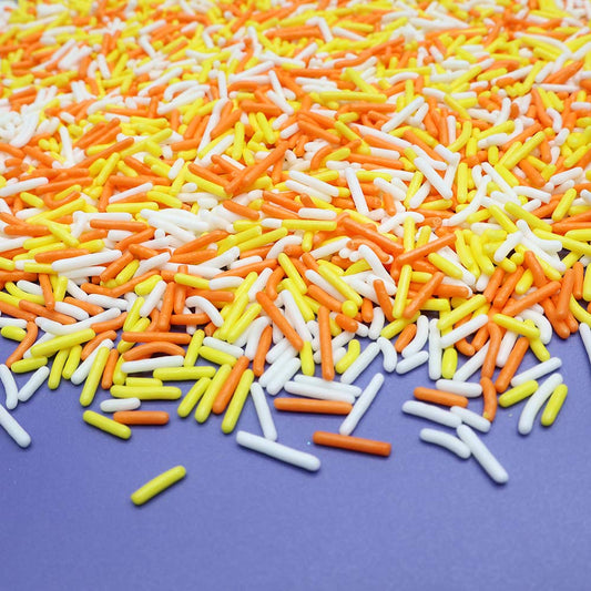 Candy Corn Fun Jimmies Mix