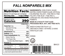 Load image into Gallery viewer, Fall Nonpareils Mix
