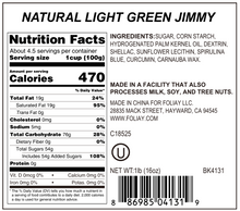 Load image into Gallery viewer, Natural Light Green Jimmies Sprinkles
