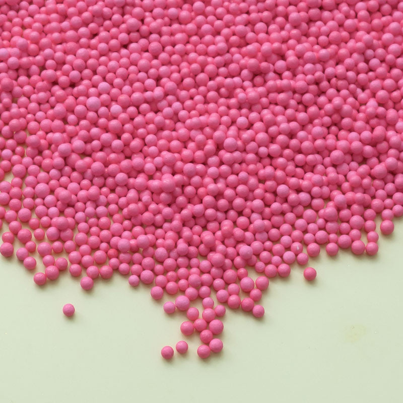 Natural Hot Pink Nonpareils
