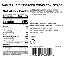 Load image into Gallery viewer, Natural Light Green Nonpareils
