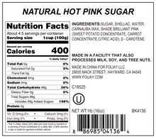 Load image into Gallery viewer, Natural Pink Sanding Sugar Sprinkles
