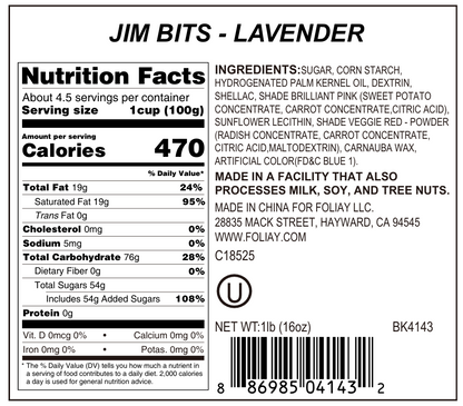 Lavender Jimmies Sprinkles