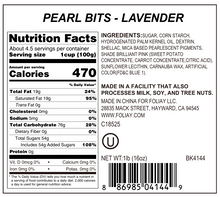 Load image into Gallery viewer, Lavender Pearlized Jimmies Sprinkles
