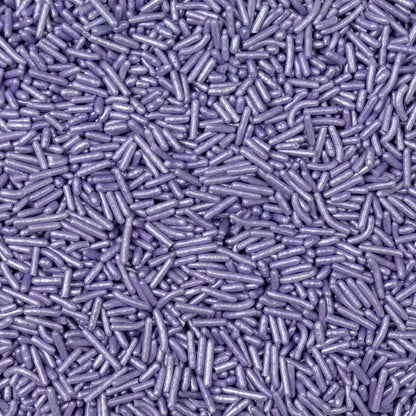 Lavender Pearlized Jimmies Sprinkles