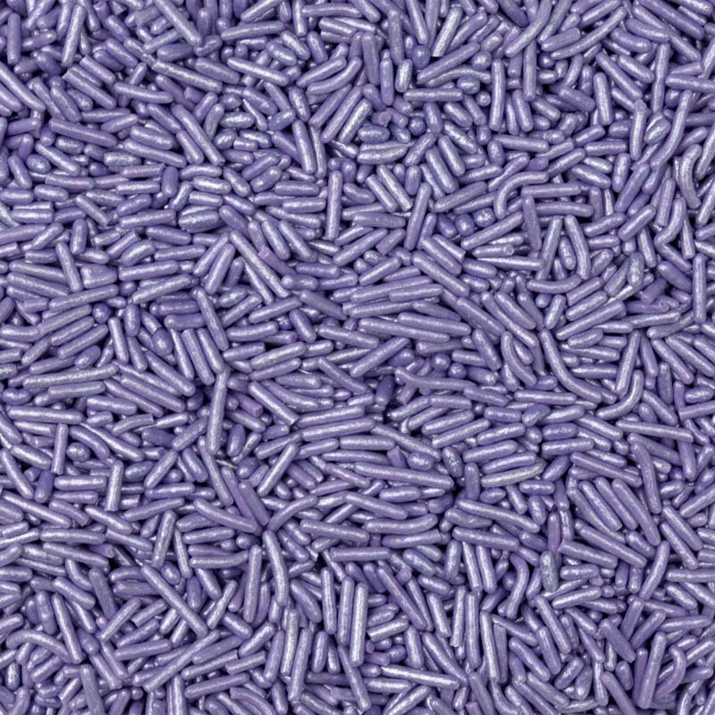Lavender Pearlized Jimmies Sprinkles