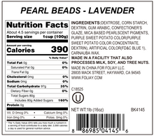 Load image into Gallery viewer, Lavender Sugar Pearls
