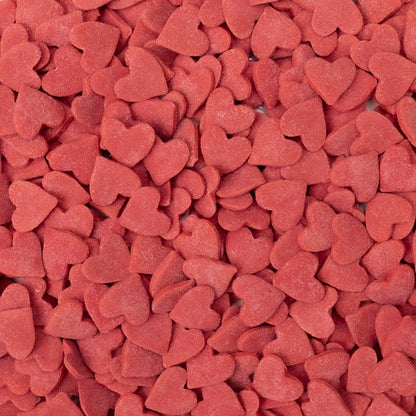 Large Red Heart Quin Confetti Sprinkles