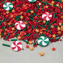 Load image into Gallery viewer, Candy Cane Lane Sprinkle Mix
