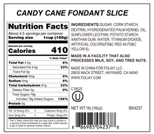 Load image into Gallery viewer, Candy Cane Edible Cake Decoration
