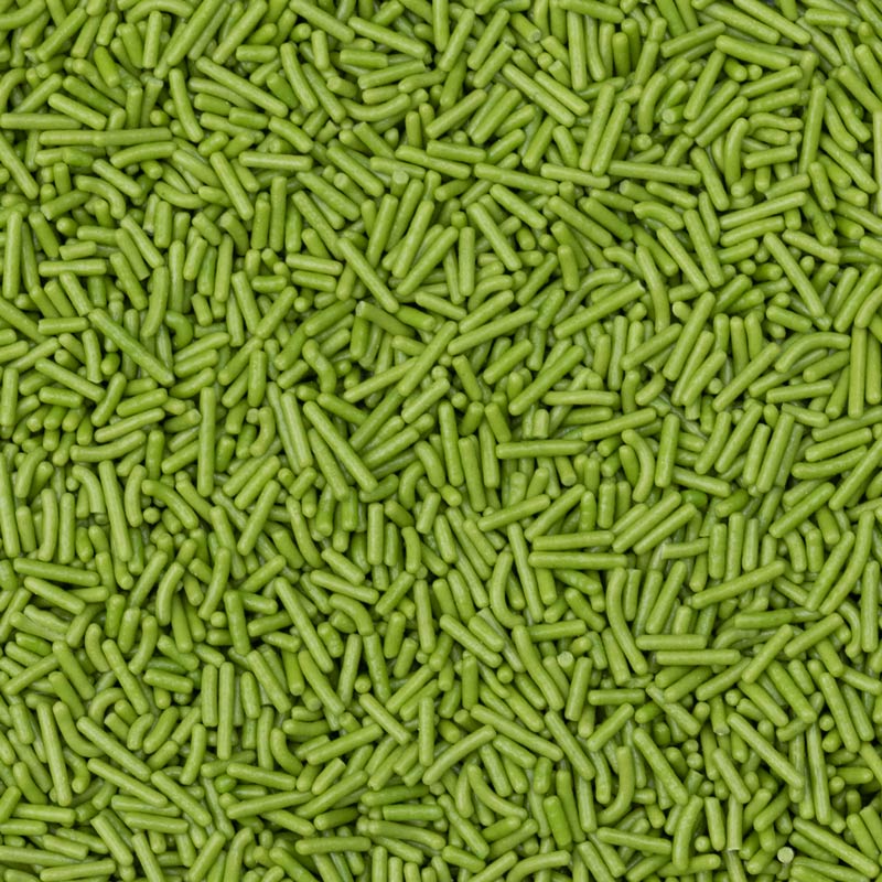 Moss Green Jimmies Sprinkles