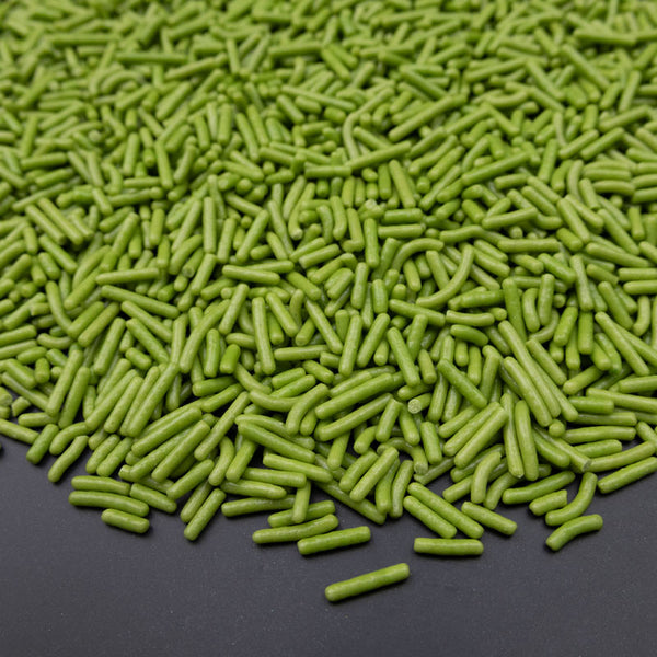 Moss Green Jimmies Sprinkles