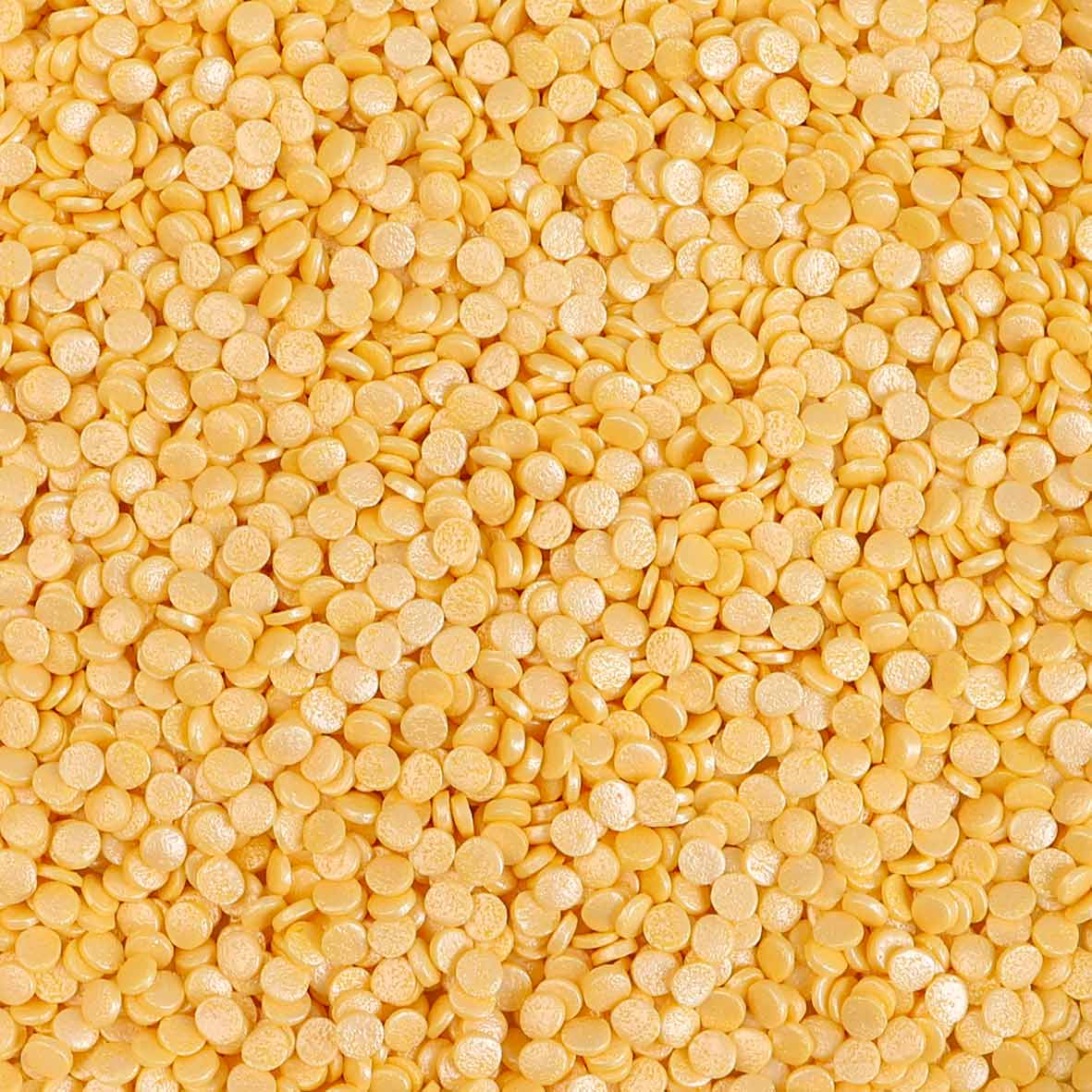 Marigold Pearl Quin Sprinkles