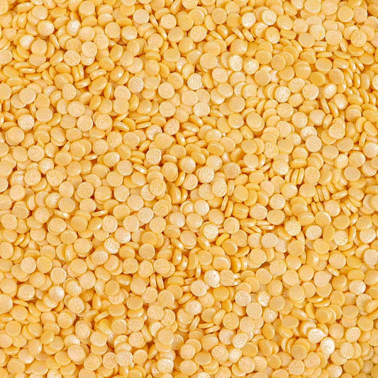 Marigold Pearl Quin Sprinkles