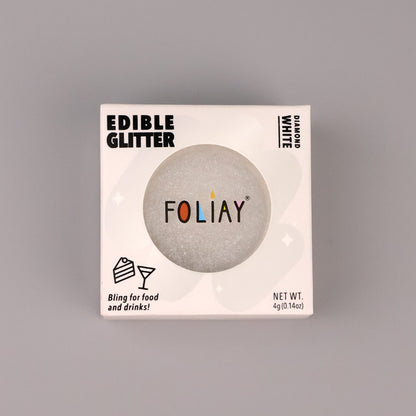 Diamond White Edible Glitter