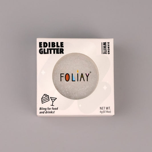 Diamond White Edible Glitter