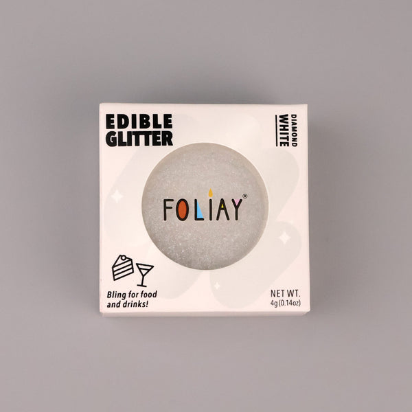 Diamond White Edible Glitter