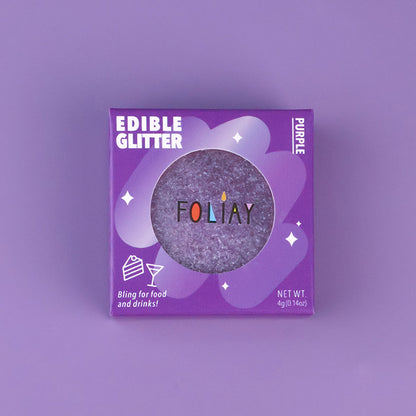 Purple Edible Glitter