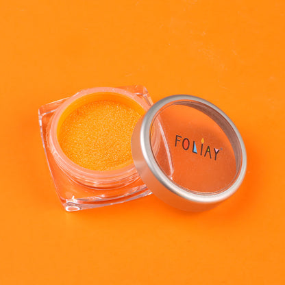 Orange Edible Glitter