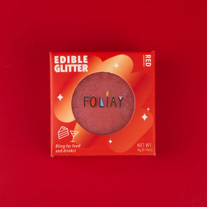 Red Edible Glitter