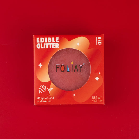 Red Edible Glitter