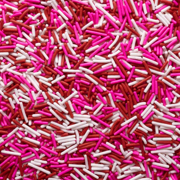 Valentine Pink Jimmies Sprinkles