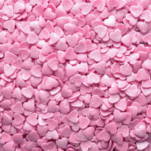 Load image into Gallery viewer, Pink Pearl Hearts Quin Confetti Sprinkles
