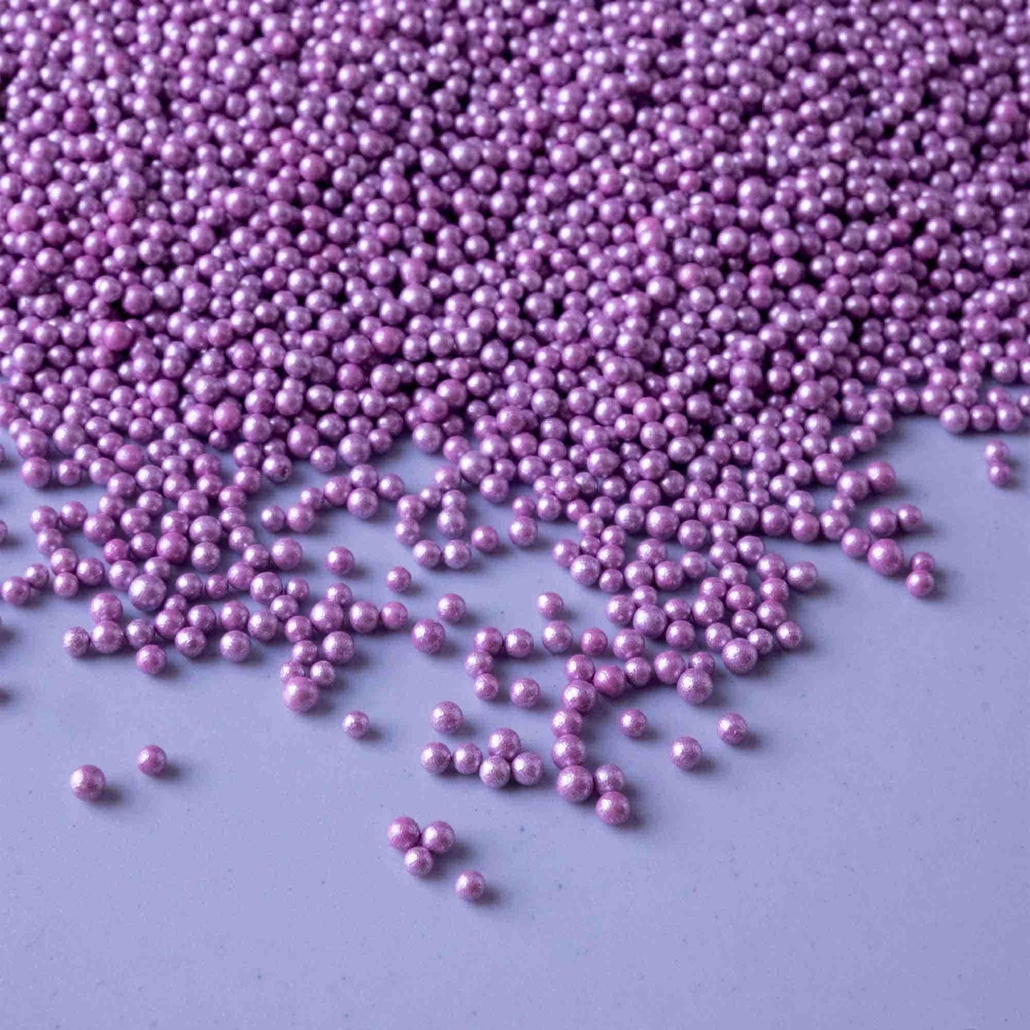 Purple Shimmer Nonpareils