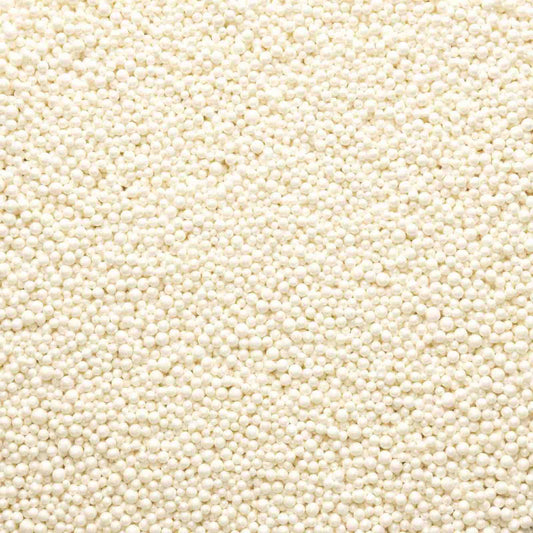White Shimmer Nonpareils