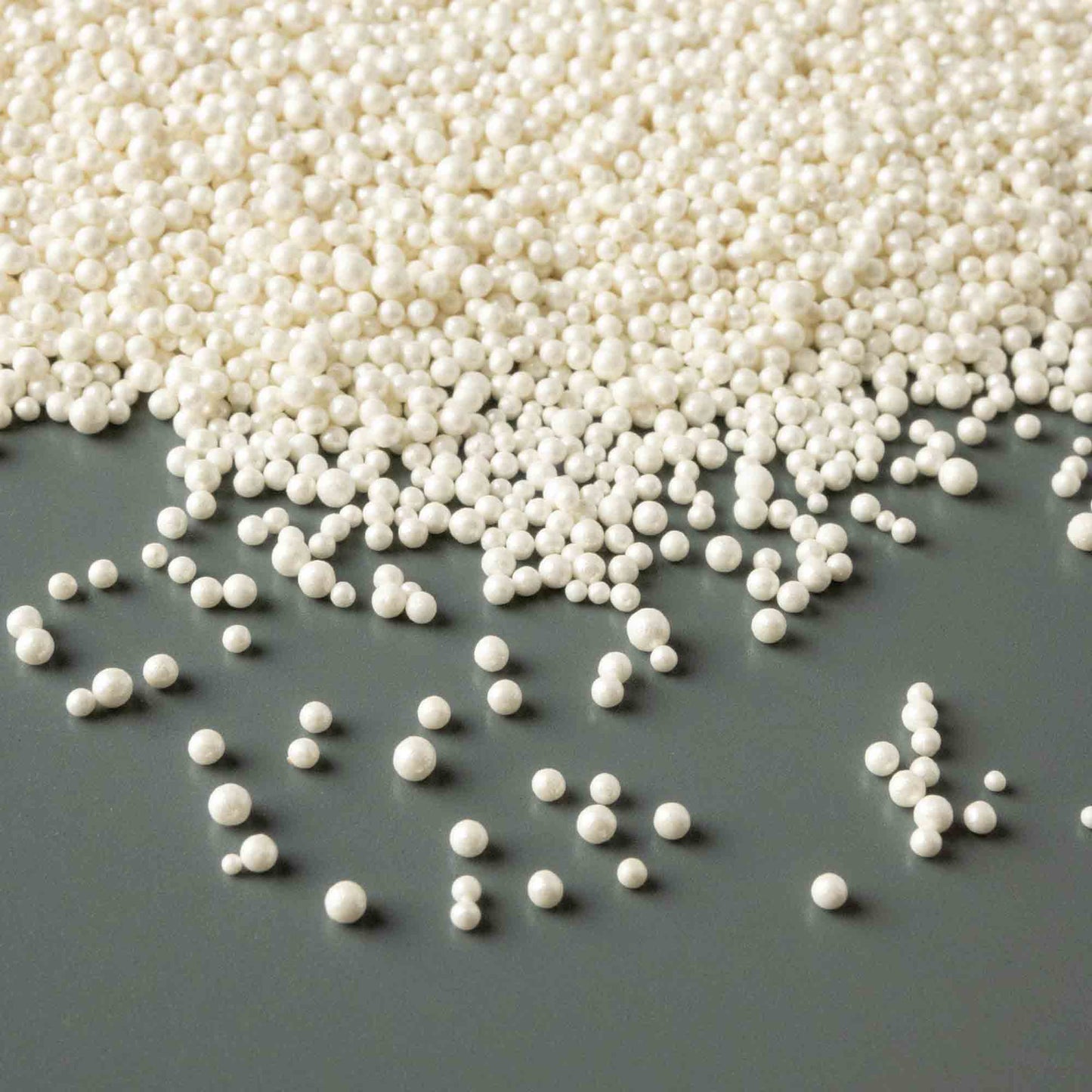 White Shimmer Nonpareils