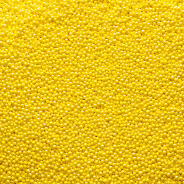 Yellow Shimmer Nonpareils