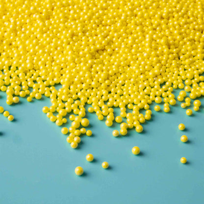 Yellow Shimmer Nonpareils
