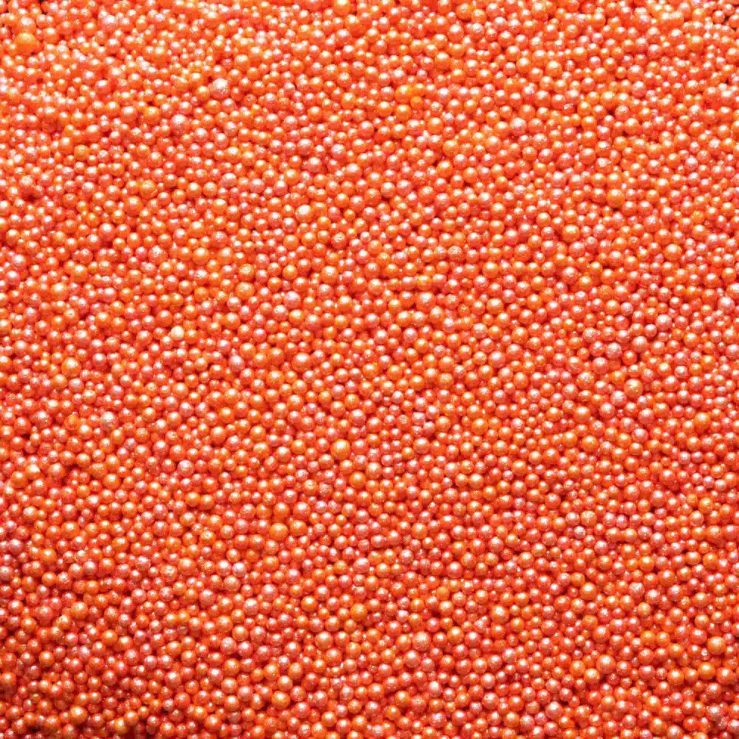 Orange Shimmer Nonpareils