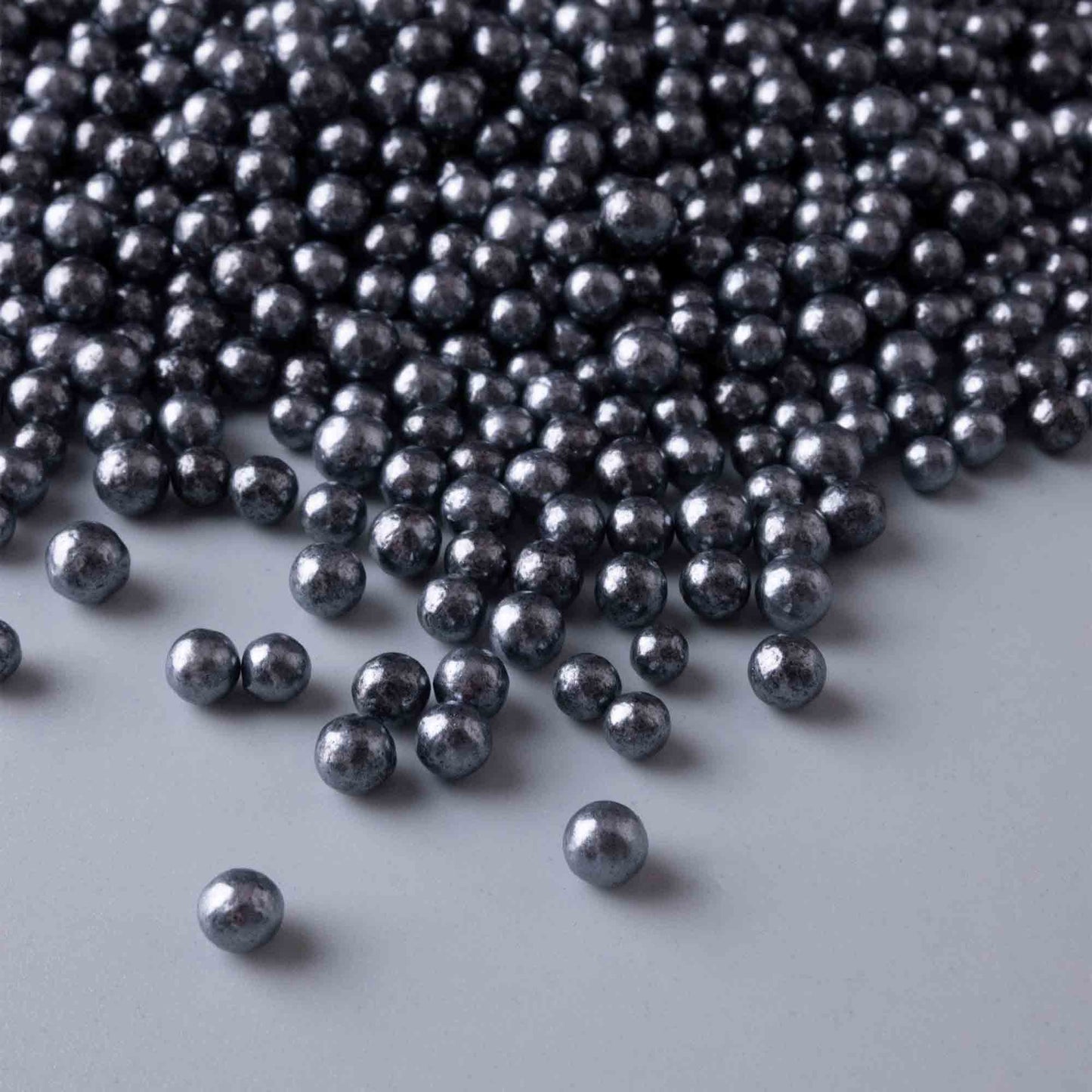 Silver Shimmer Sugar Pearls