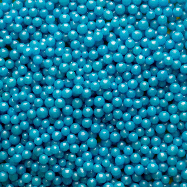 Blue Shimmer Sugar Pearls