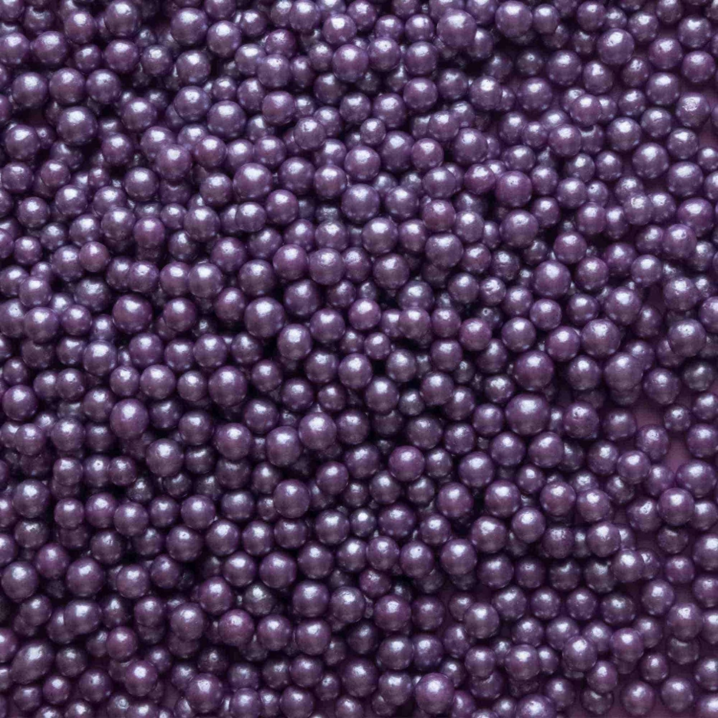 Purple Shimmer Sugar Pearls