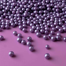 Load image into Gallery viewer, Purple Shimmer Sugar Pearls
