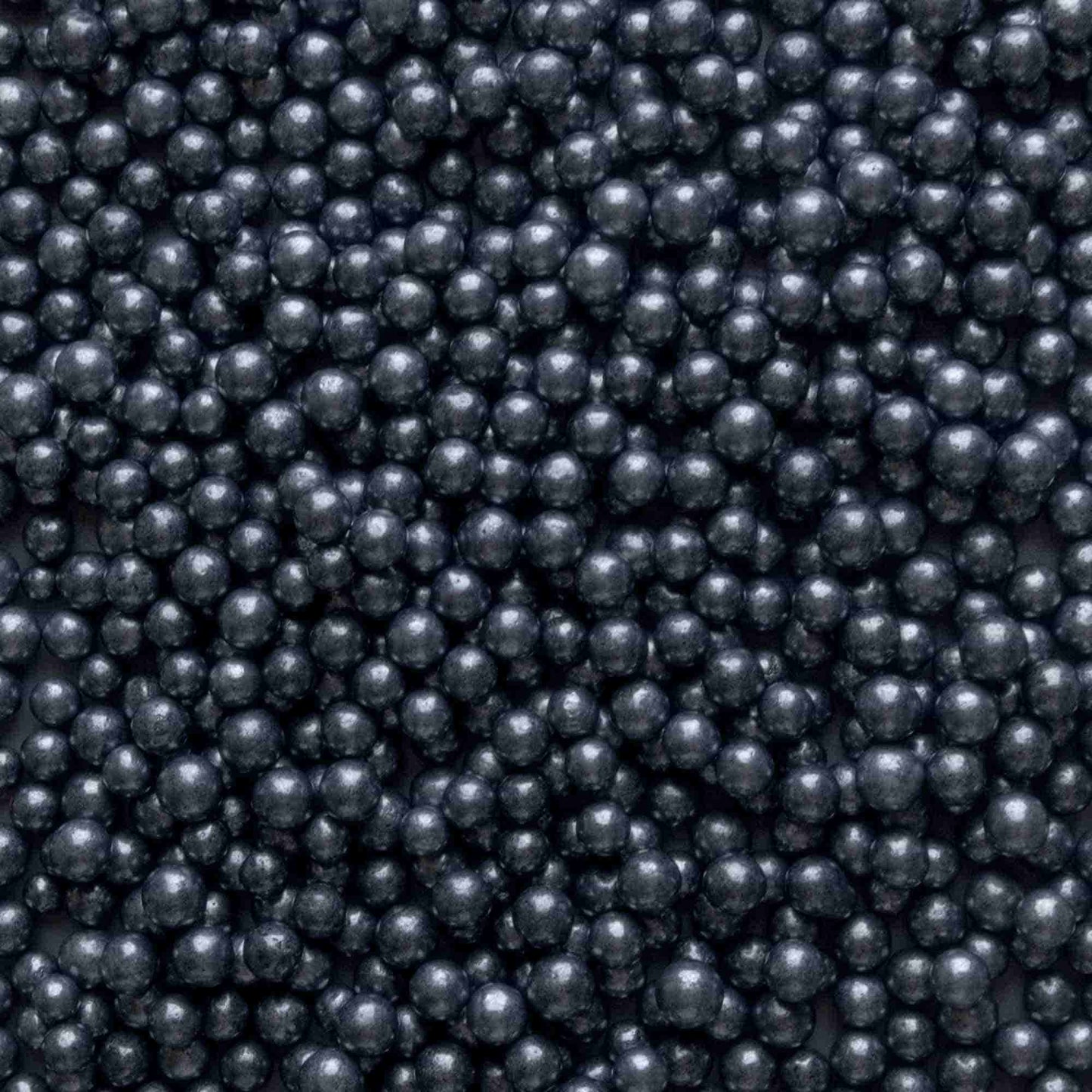 Black Shimmer Sugar Pearls