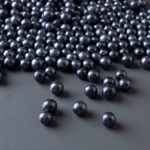 Load image into Gallery viewer, Black Shimmer Sugar Pearls
