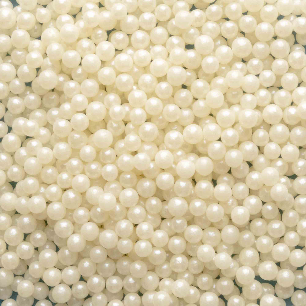 White Sugar Pearls