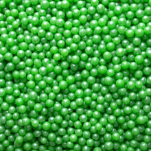 Load image into Gallery viewer, Green Shimmer Sugar Pearls

