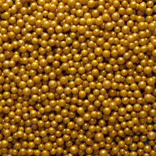 Load image into Gallery viewer, Gold Shimmer Sugar Pearls
