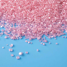 Load image into Gallery viewer, Pink Sparkling Sanding Sugars Sprinkles
