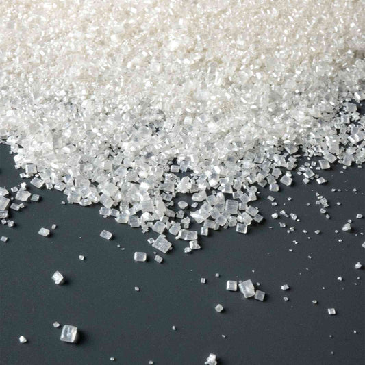 White Sparkling Sanding Sugar Sprinkles