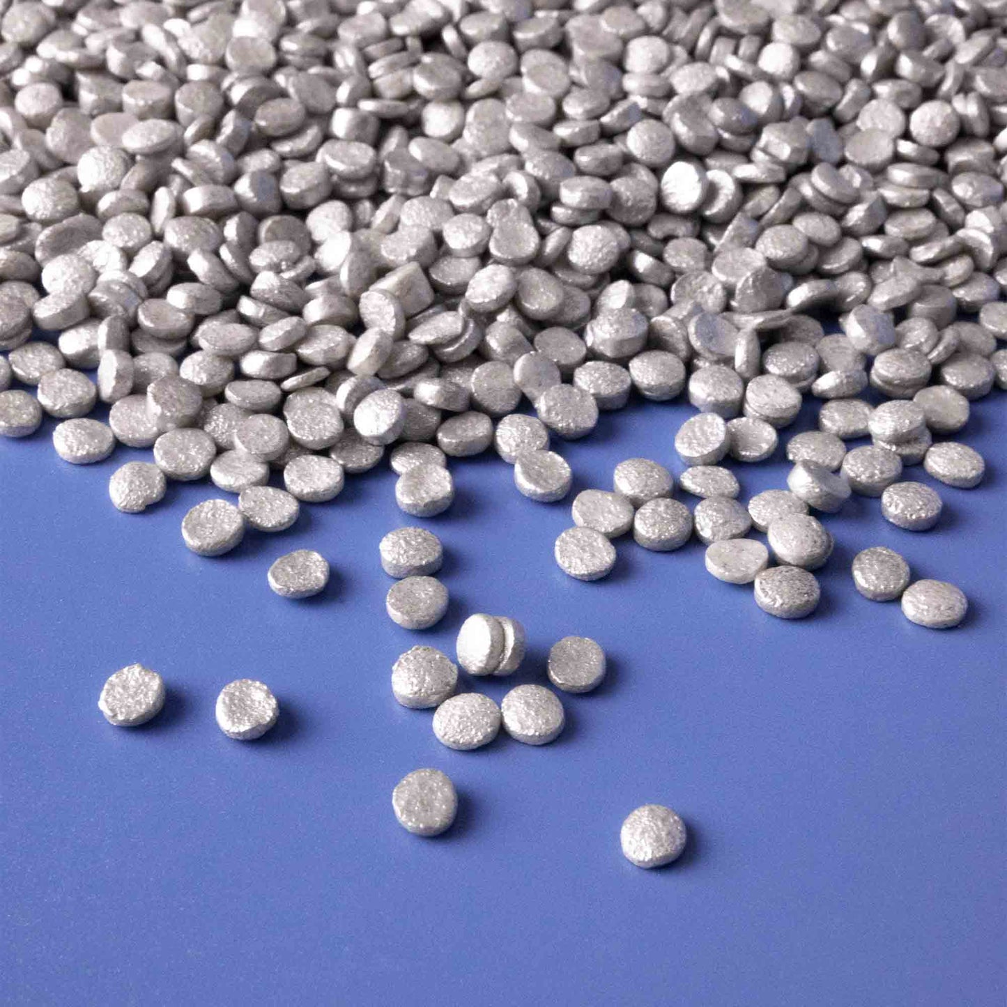 Silver Pearl Quin Sprinkles
